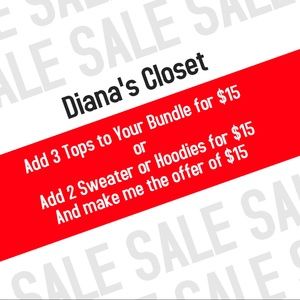 Diana’s Closet sale